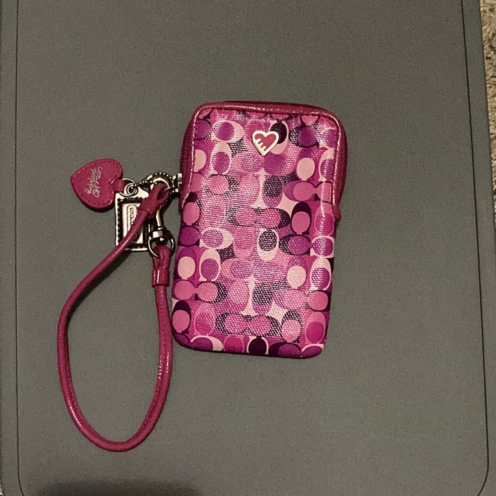 Coach wristlet